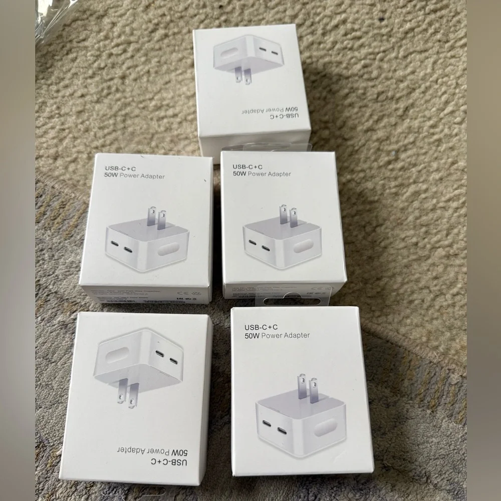 USB-C 50W Power Adapter NIP